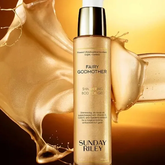 Sunday Riley Fairy Godmother Shimmering Body Oil Gel - Picture 6 of 10